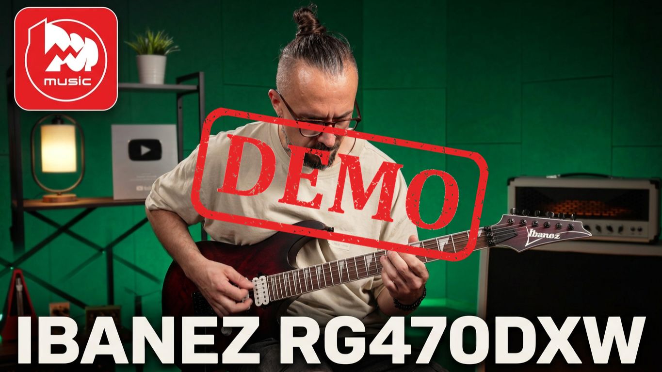 Электрогитара IBANEZ RG470DXW: демо