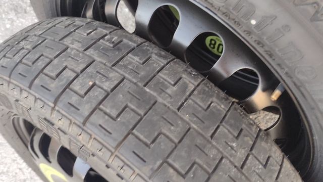 Запасное колесо оригинальное Mercedes 155/70R17 / Kolesa54