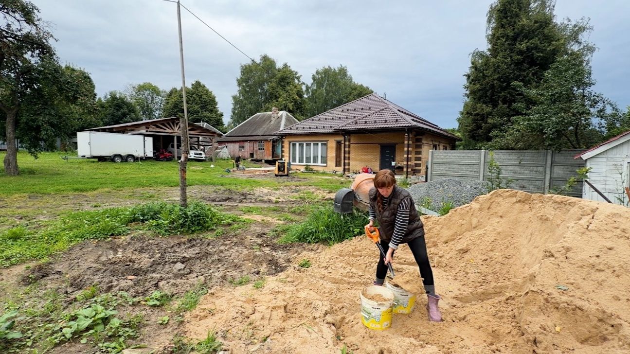Зачем нам это нужно? Почти все готово. Делаем дорогу на участке. Строим дом в деревне своими руками.