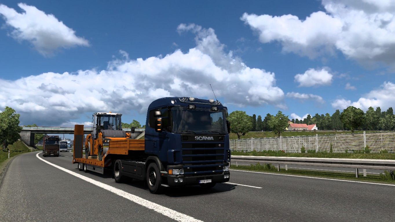 Euro Truck Simulator 2 Лодзь (PL) в Краков (PL) Hamm HD+90