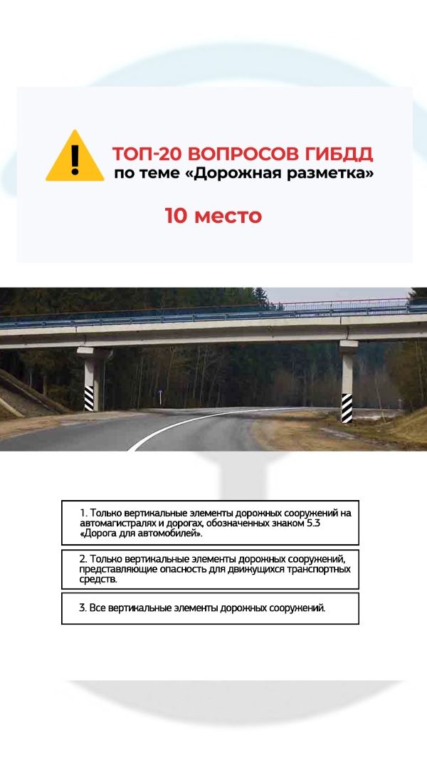 Такой вертикальной разметкой обозначают: