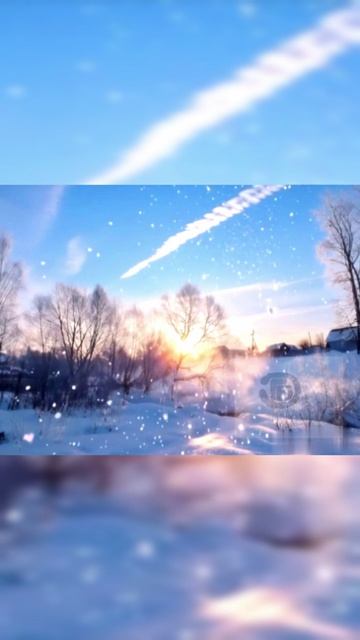 морозное утро. иней.