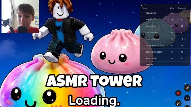 прохожу башню ASMR в роблоксе