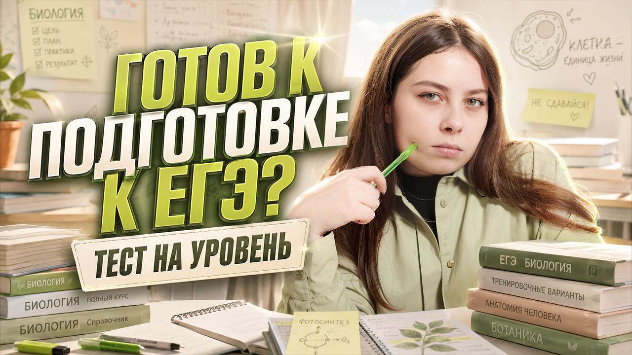 Тест на уровень: готов ли ты к подготовке к ЕГЭ?  Кристина Мельникова  Умскул