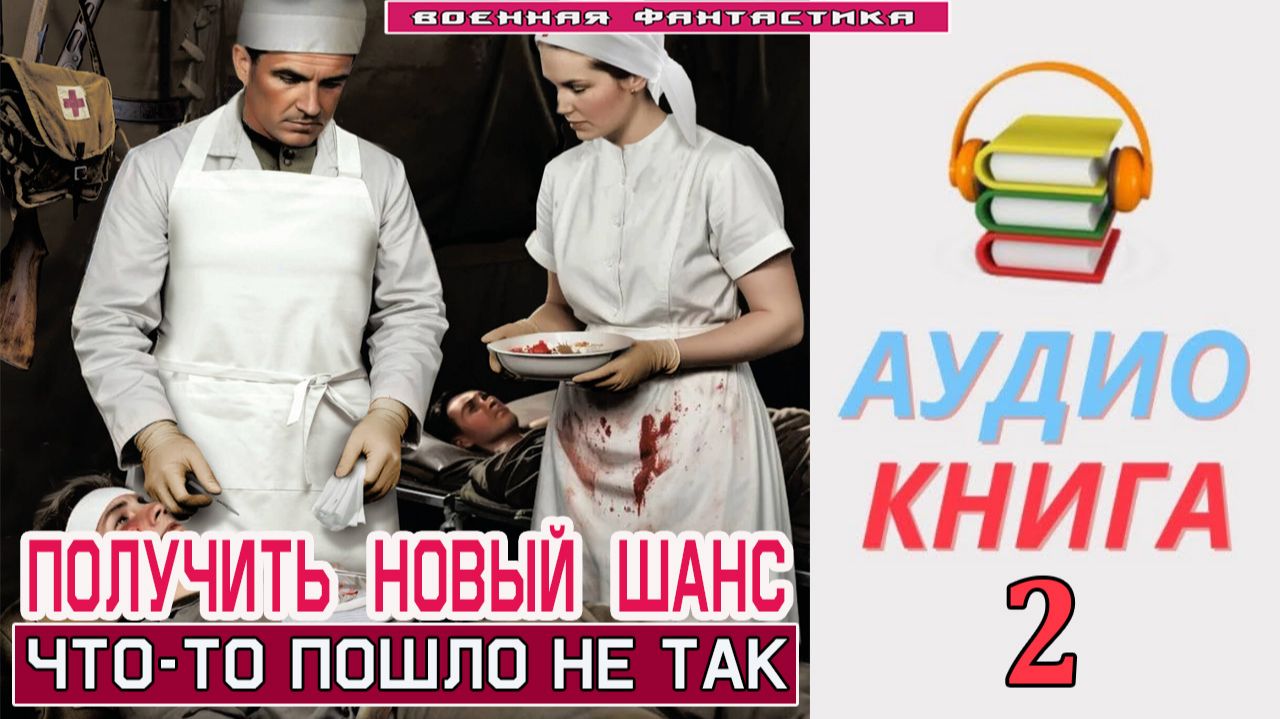 #Аудиокнига. «ПОЛУЧИТЬ НОВЫЙ ШАНС-2!  Что-то пошло не так». КНИГА 2. #Попаданцы#БоеваяФантастика