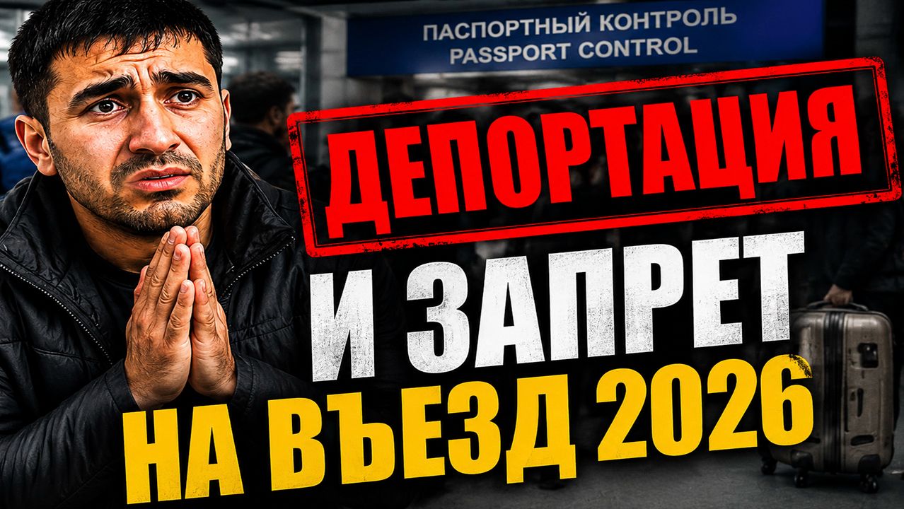 Депортация и запрет на въезд 2026 за какие мелкие ошибки теперь реально выдворяют из России