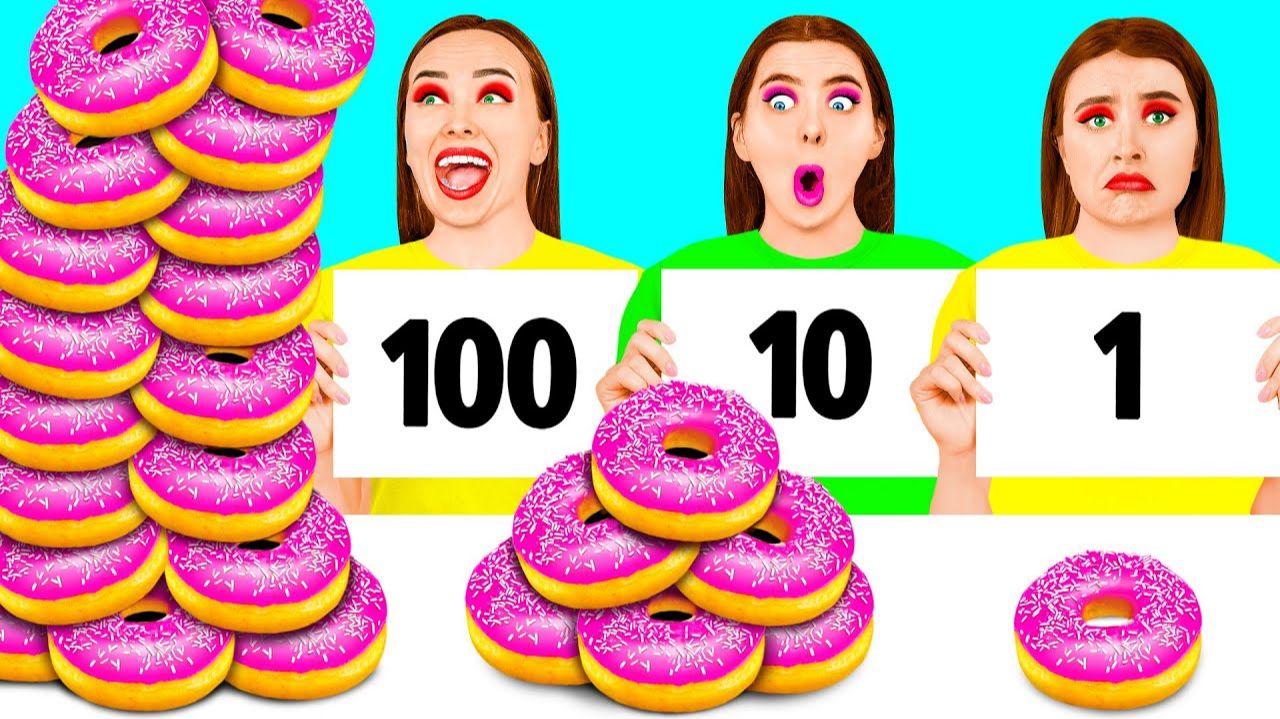 100 Слоев еды Челлендж _ Битвы с едой