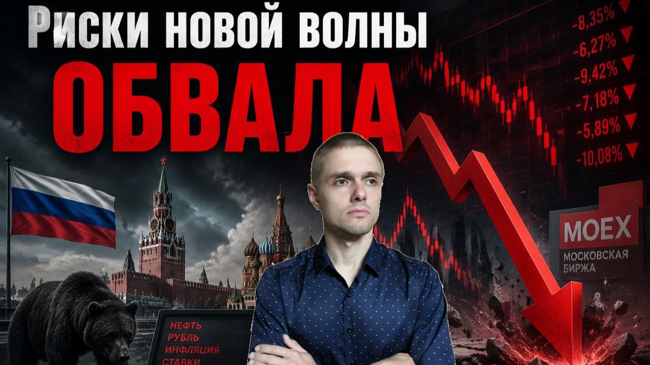 Что ЖДЕТ РЫНОК?! ОБВАЛ СКОРО?! Прогноз по рынку и Экономике РФ