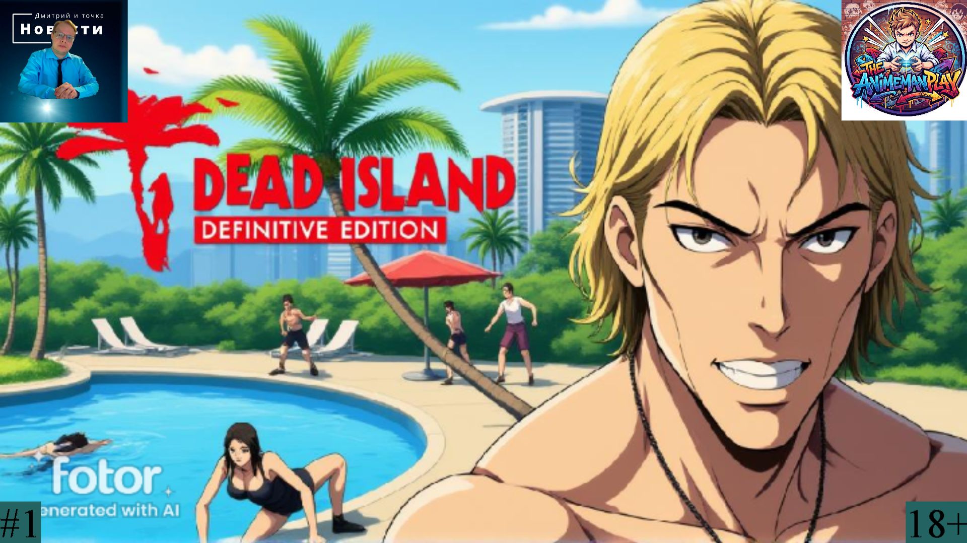 ⚫️DEAD ISLAND DE БОЛЬШЕ ЧЕМ ЭКШЕН-ЗОМБИ (feat Дмитрий и точка)⚫️Прохождение⚫️#1⚫️PC⚫️