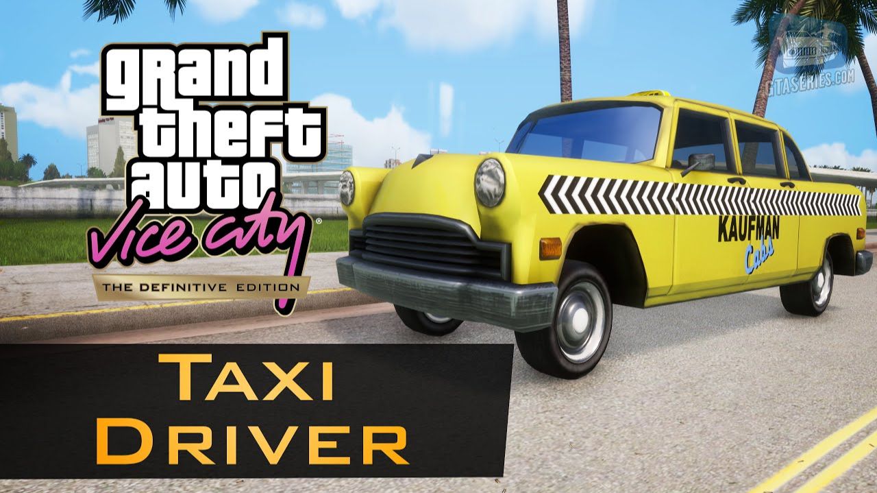 Grand Theft Auto Vice City - The Definitive Edition #8(Русская озвучка)(ПУТЬ К ФИНАЛУ)(TAXI)