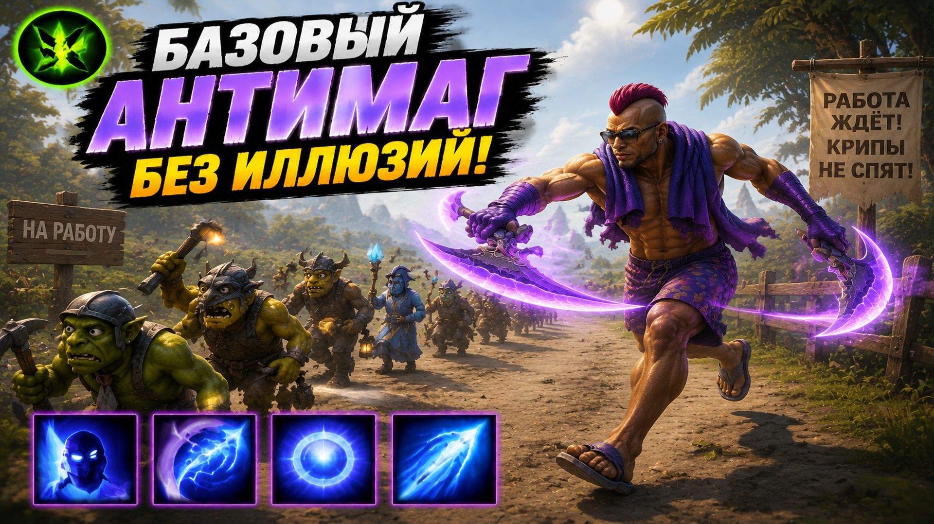 АНТИМАГ ЛОВКОСТЬ БЕЗ ИЛЛЮЗИЙ ЧЕРЕЗ БАЗОВЫЕ ТАЛАНТЫ В WORLD OF DOTA В 2026 ГОДУ - ЭТО ХАЙП!