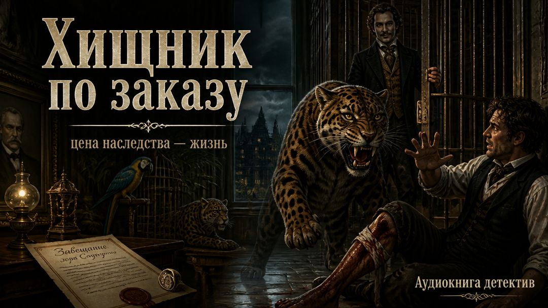Заперли в комнате с монстром в детективной аудиокниге 
