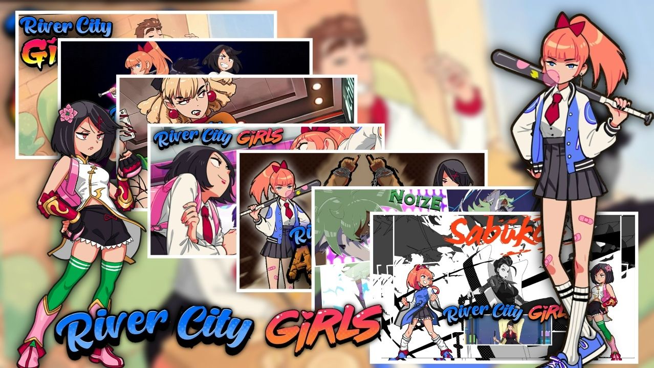 Путь окончен и самурай покорно,.. Вылетел в окно!! #10  || River City Girls || Прохождение