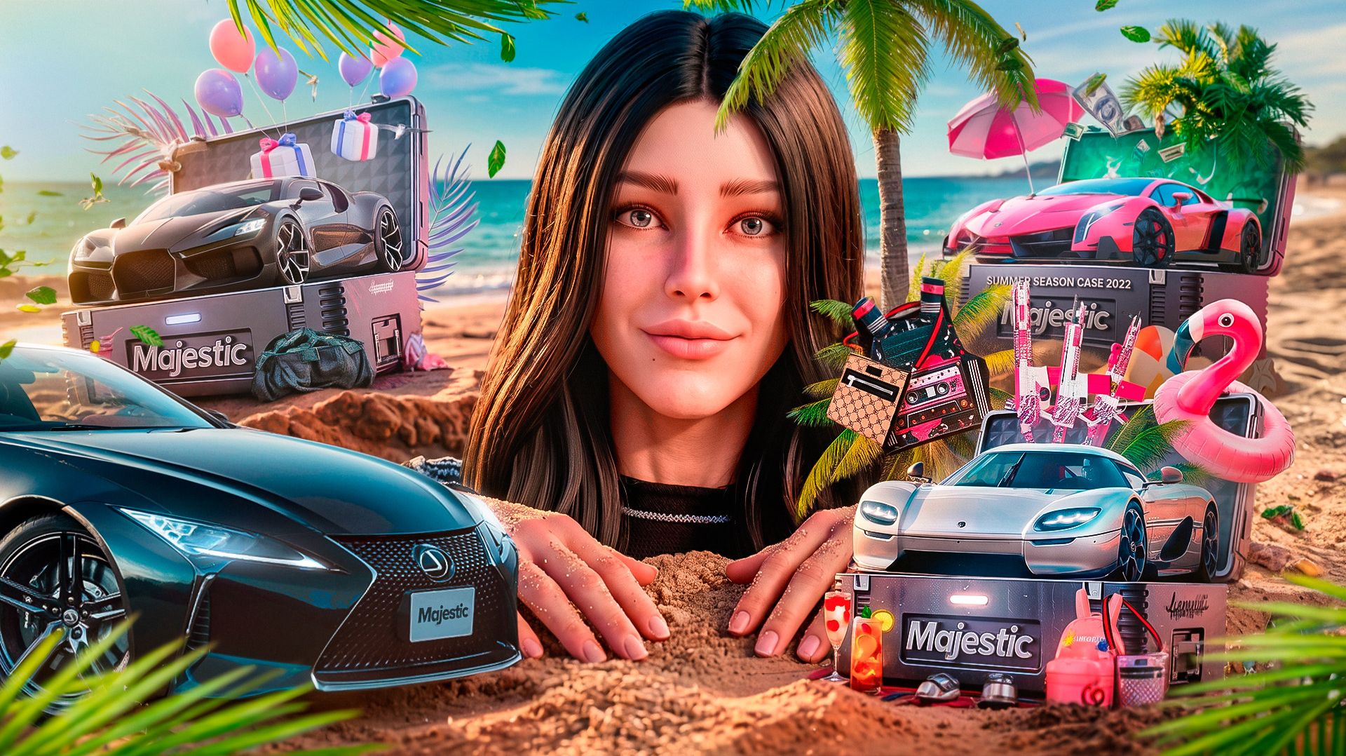 ПОТРАТИЛА ВЕСЬ ДОНАТ НА КЕЙСЫ В GTA 5 RP MAJESTIC...ОНО ТОГО СТОИЛО?