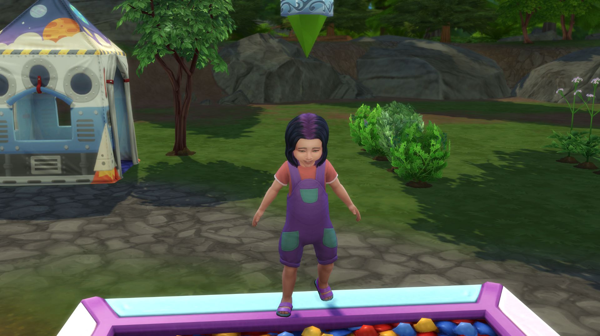 Not So Berry.  The Sims 4. Серый. №8. Наследница взрослеет.