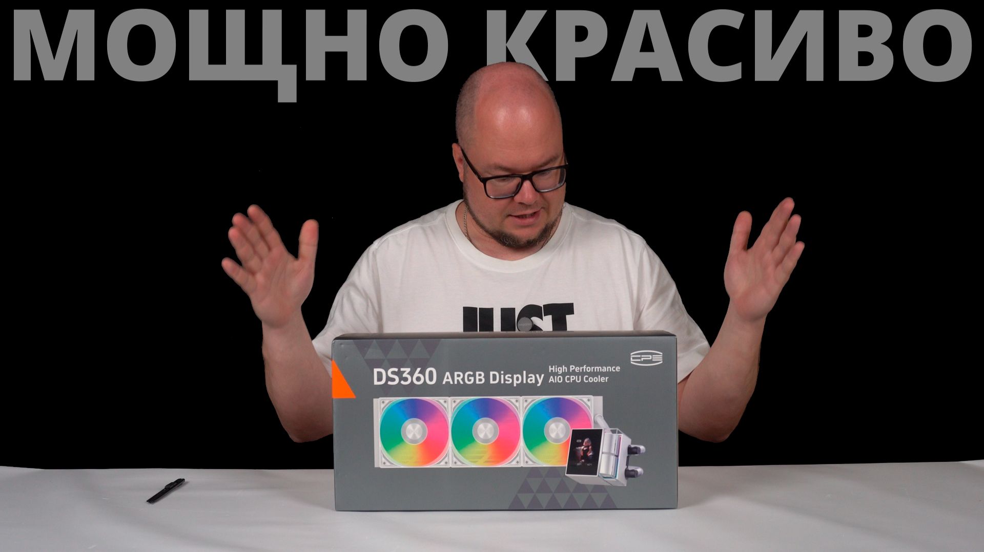 Эффективная, красивая и с экраном - СЖО CPS PCCooler DS360 ARGB Display