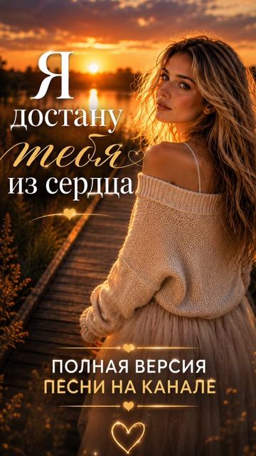 Я достану тебя из сердца ❤️ Полная версия песни на канале