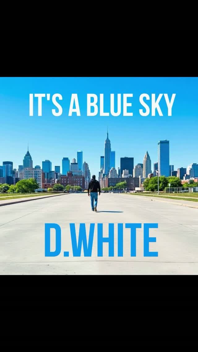 «It’s A Blue Sky» от D.White: твой августовский саундтрек! 🚶♂