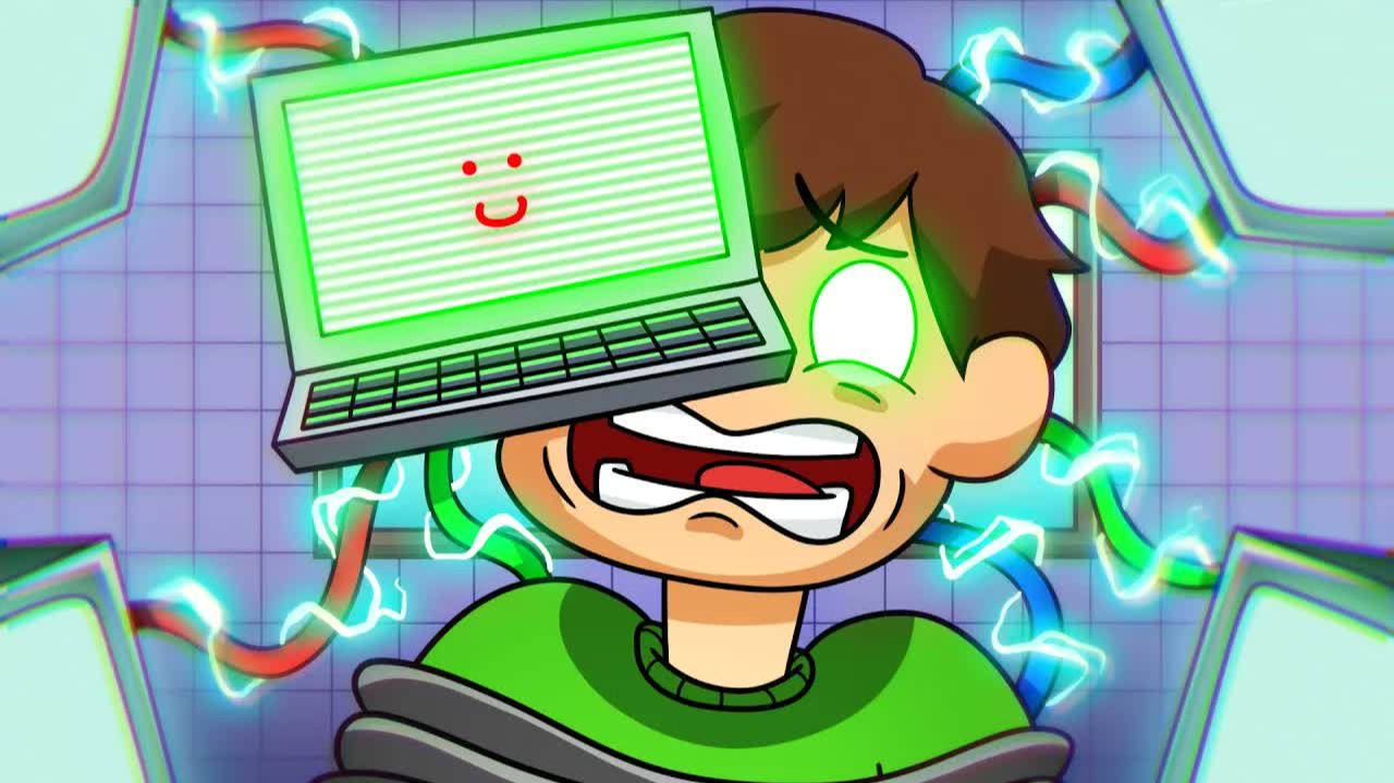 Происхождение Компьютермена... (Мультфильм)