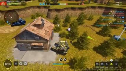 #15 Tanki Online Playstation - разнёс старшие звания на сержанте💥