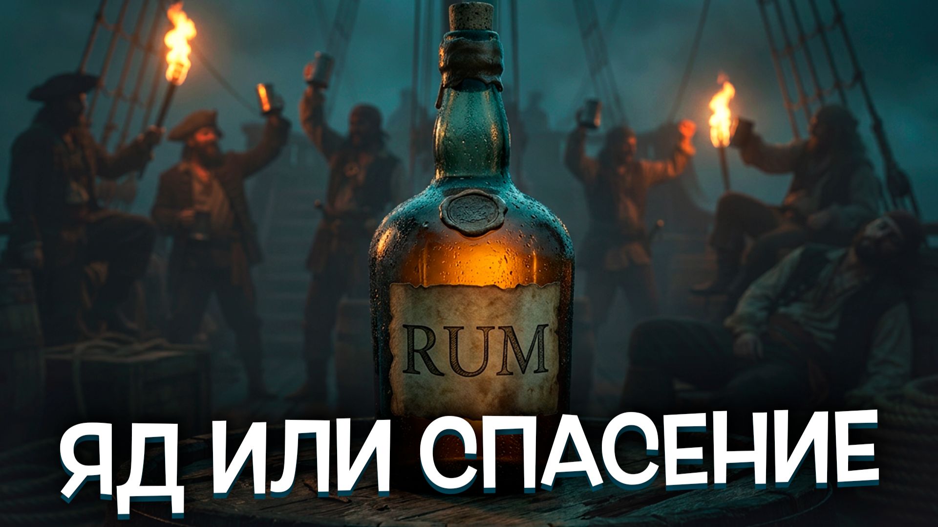 РОМ почему БЕЗ него пираты ГНИЛИ ЗАЖИВО НО с НИМ превращались в ЗВЕРЕЙ