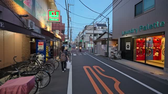 🇯🇵 Токио, Япония - Летняя вечерняя прогулка в Магоме / 2026 / 4K / 2160p
