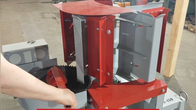 станок торцовочный карусельный ТК-450 для производства шашки для палетных поддонов