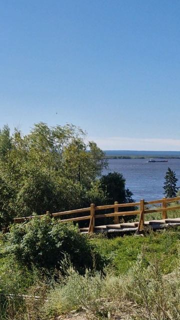 Вид на реку Лена с набережной города #покровск #саха #якутия 04 августа 2026 года