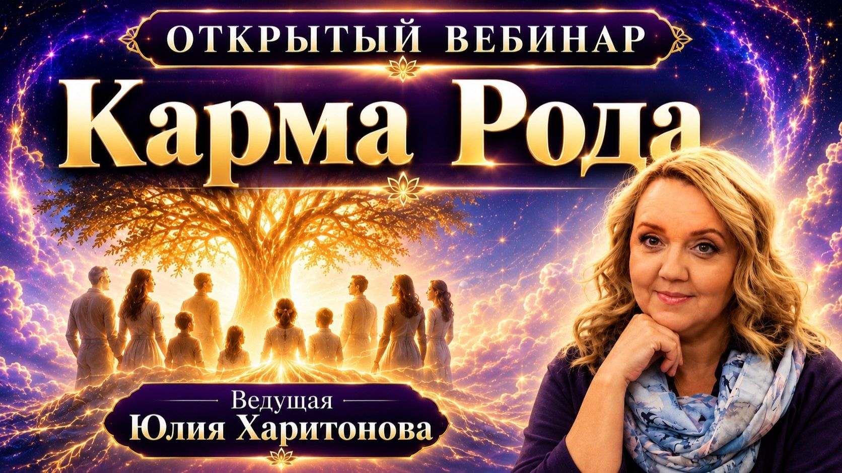 «Карма Рода. Какие родовые программы управляют вашей жизнью?». Юлия Харитонова