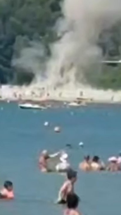 ‼️Срочно‼️Трагедия в Архипо-Осиповке сегодня. Прилет БПЛА на пляже курорта