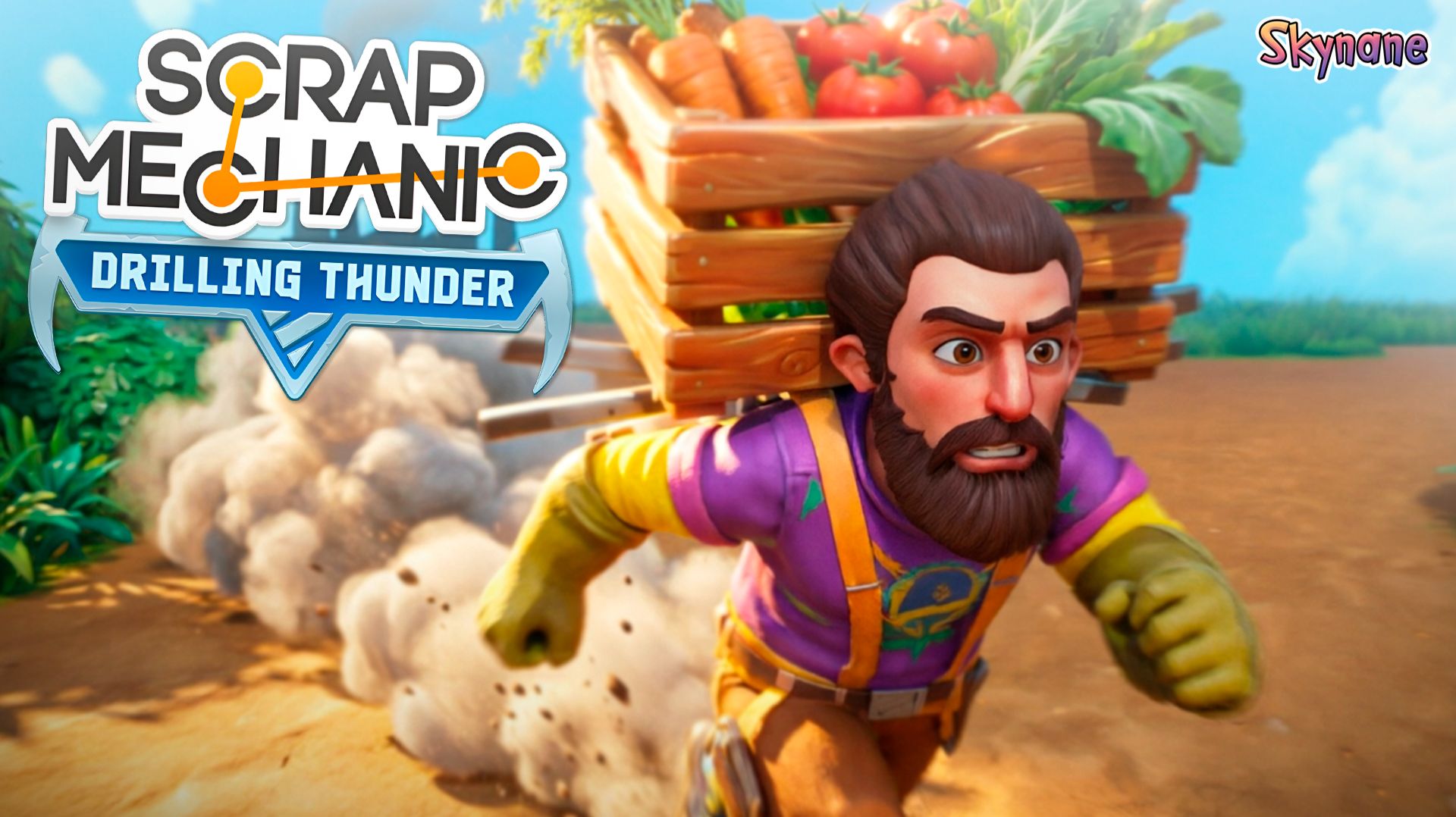 СПАСЕНИЕ ОВОЩЕЙ ОТ РОБОТОВ | Scrap Mechanic [2]
