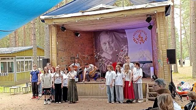 Бард ринг на фестивале 