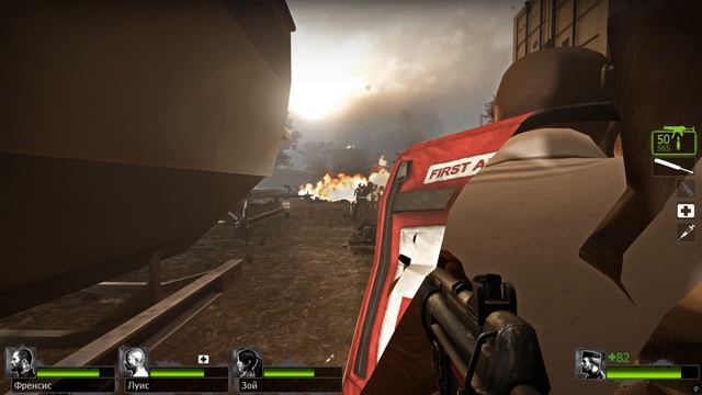 Left 4 Dead 2 Сложность эксперт реализм глава 1:доки