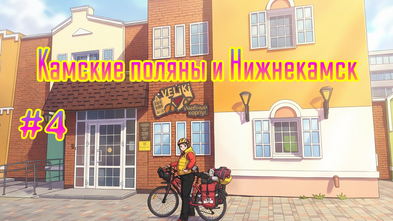 #Камские поляны и Нижнекамск.велоприключение 2026