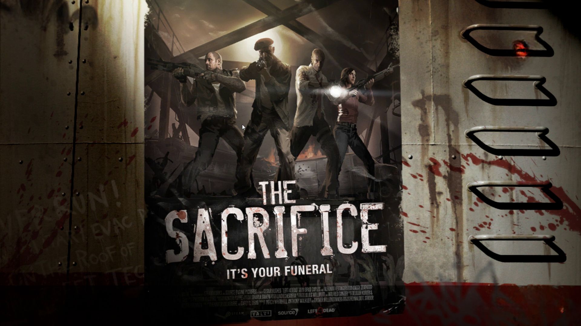 Left 4 Dead 2 Сложность эксперт реализм глава 3:Порт