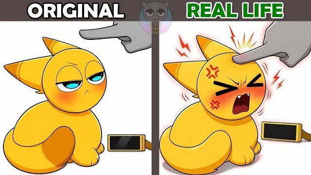 ГРЕЙ ДОСТАВАЛ ГАРНОЛЬДА… И ОН НАКОНЕЦ СОРВАЛСЯ! | СПРУНКИ: ОРИГИНАЛ VS РЕАЛЬНАЯ ЖИЗНЬ