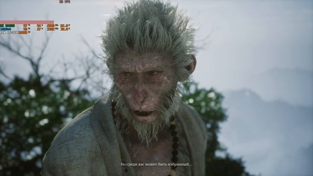 тест процессора Xeon E5 1660v4 в Black Myth Wukong (средневысокие + генерация кадров из 30 в 60FPS)