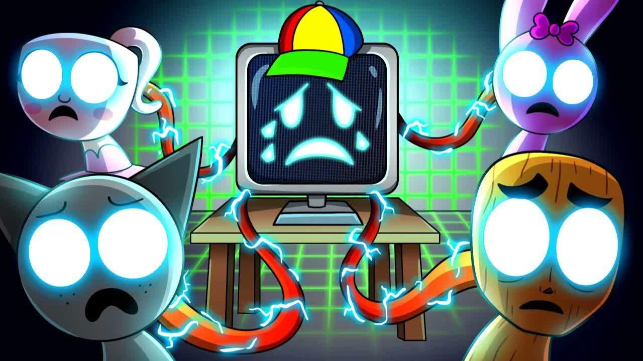 МИСТЕР. ГРУСТНЫЙ КОМПЬЮТЕР БЕРЕТ УПРАВЛЕНИЕ! (анимационный мультфильм)