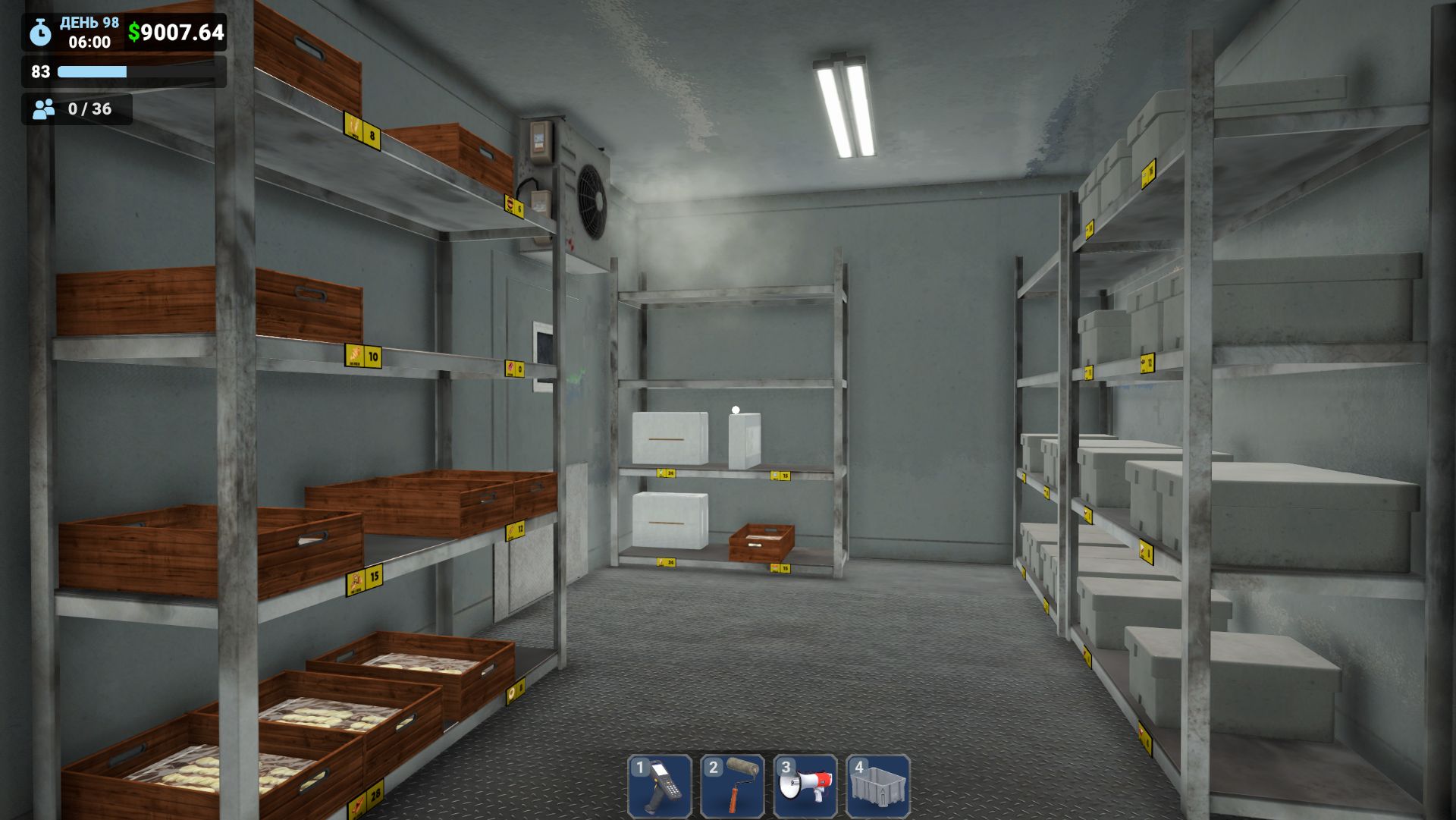 Megastore Simulator #33. Порядок в морозилках.
