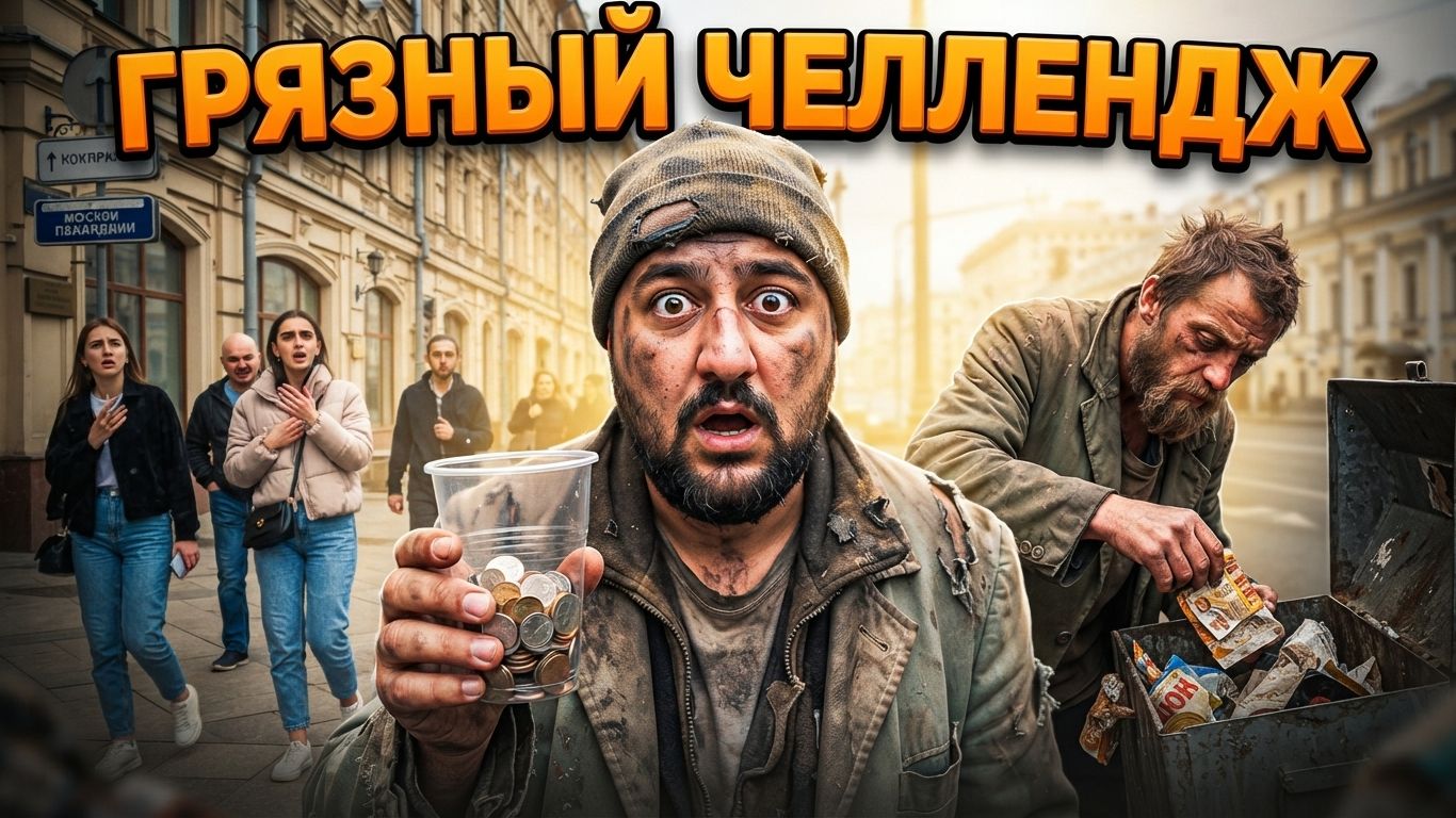 3 ДНЯ БЕЗ ДЕНЕГ, ДОМА И ЕДЫ — Дошли до Москвы как БОМЖИ | Азамат Каххаров