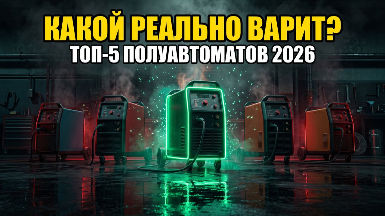 ТОП-5 Сварочных Полуавтоматов 2026: какой реально варит?