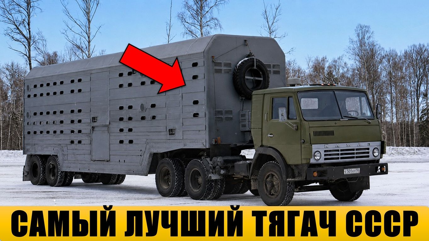 Как СССР создал тягач, не уступавший Западу? История КАМАЗ-5410.