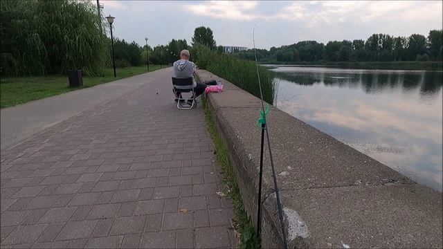 Точка Лова. На озеро с пикером.