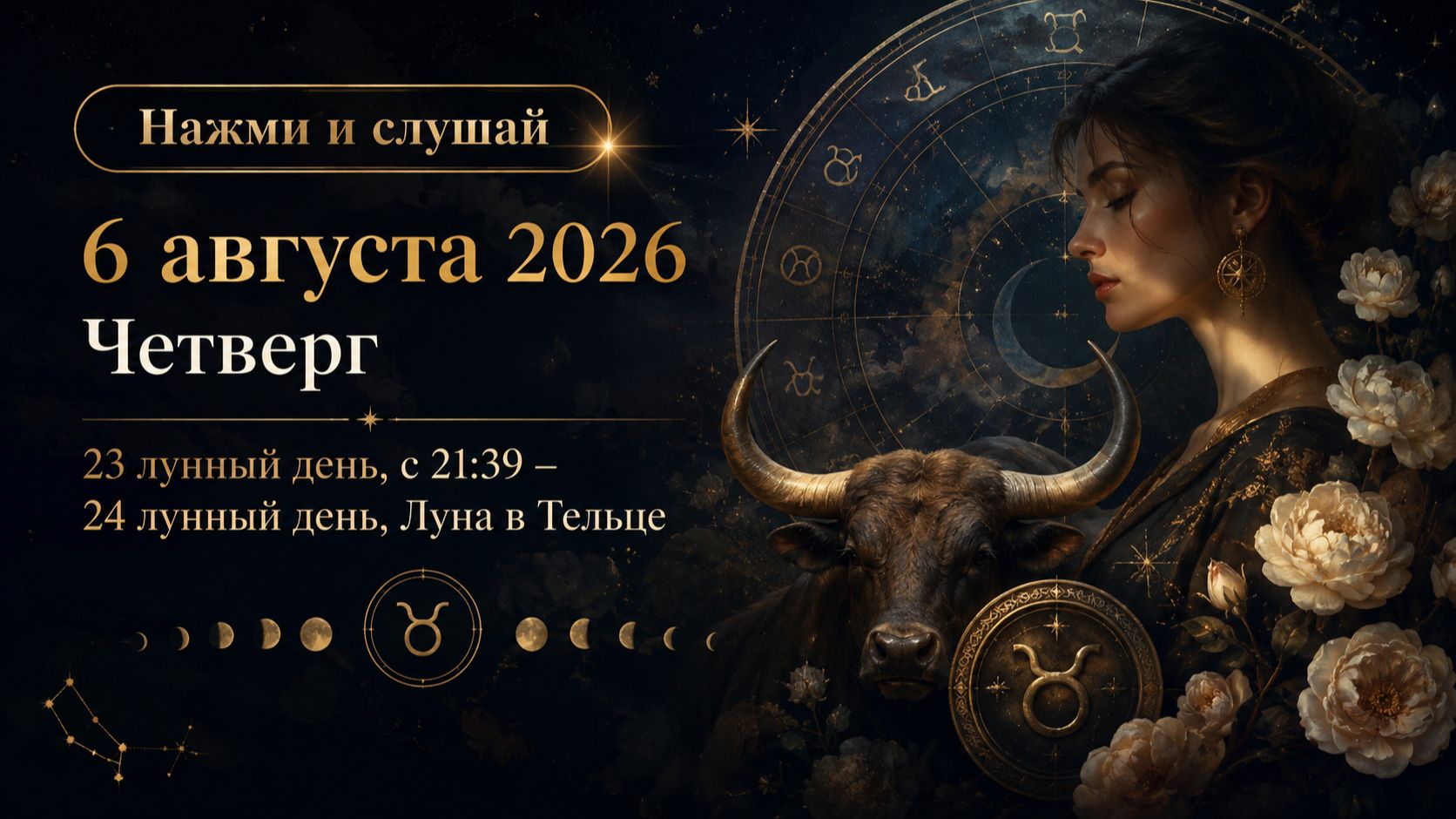 6 августа 2026 - гороскоп