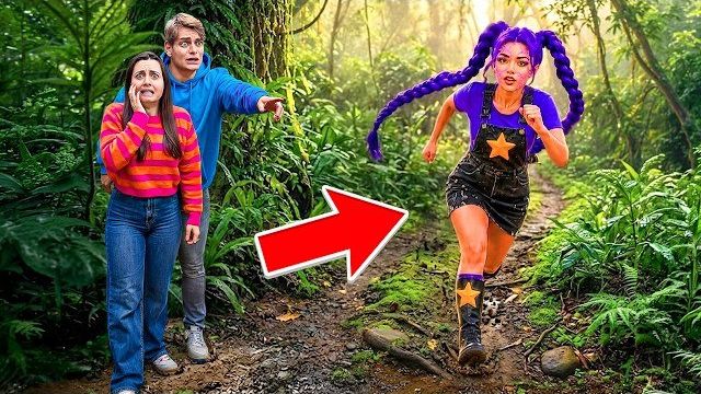 💣 КВЕСТ: Лили Лоббитс взрывает ШОК-Бомбу на Концерте K-POP! 😱 Дани и Робби в Лесу! ✨