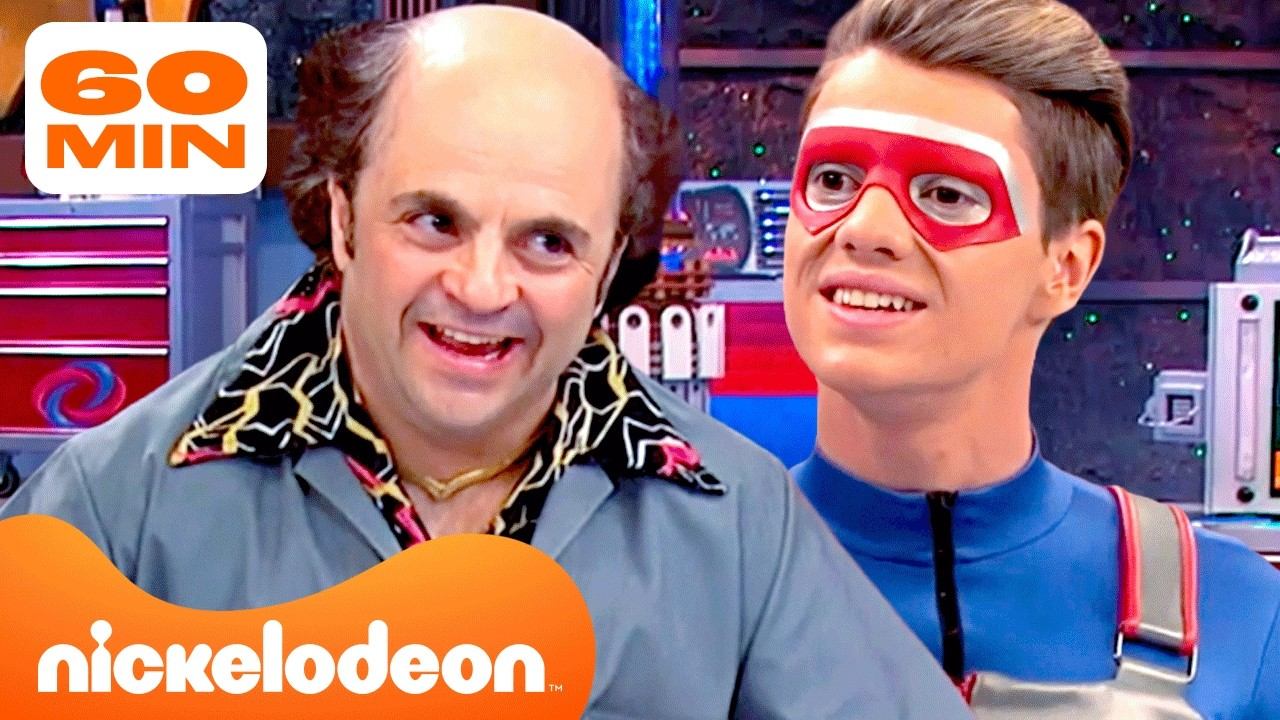 Опасный Генри | 1 час моментов со Швозом в Чел-пещере  | Nickelodeon Cyrillic