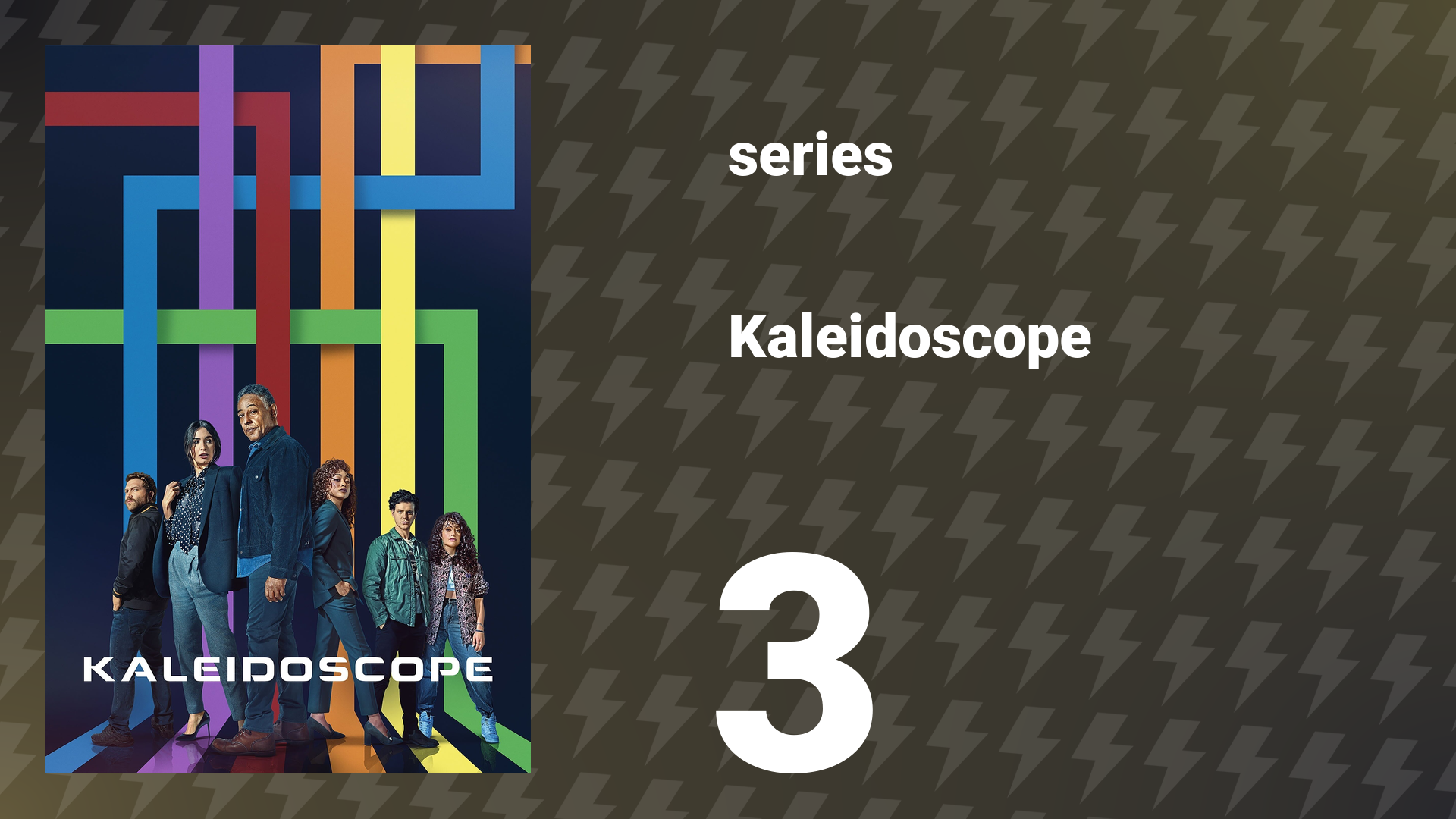 Kaleidoscope Episode 3 (series, 2023)