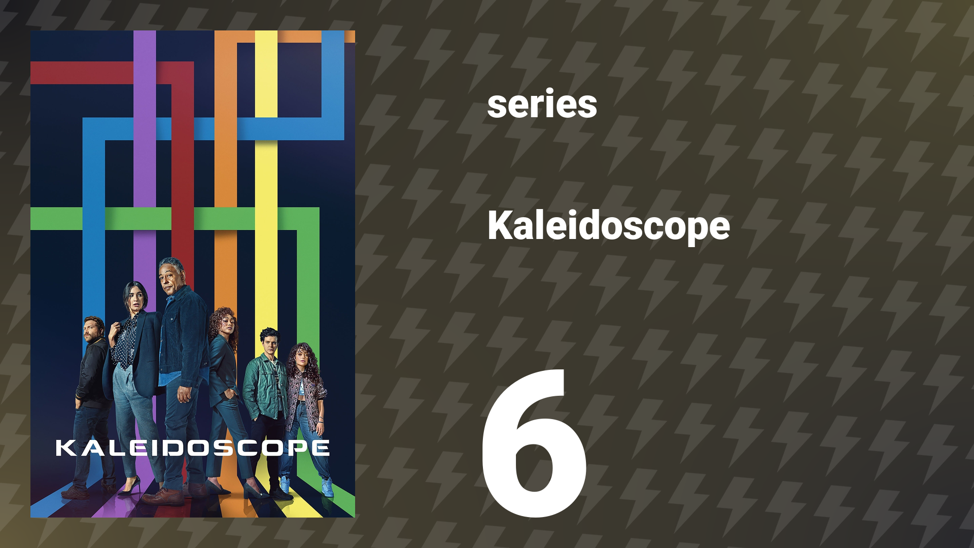 Kaleidoscope Episode 6 (series, 2023)
