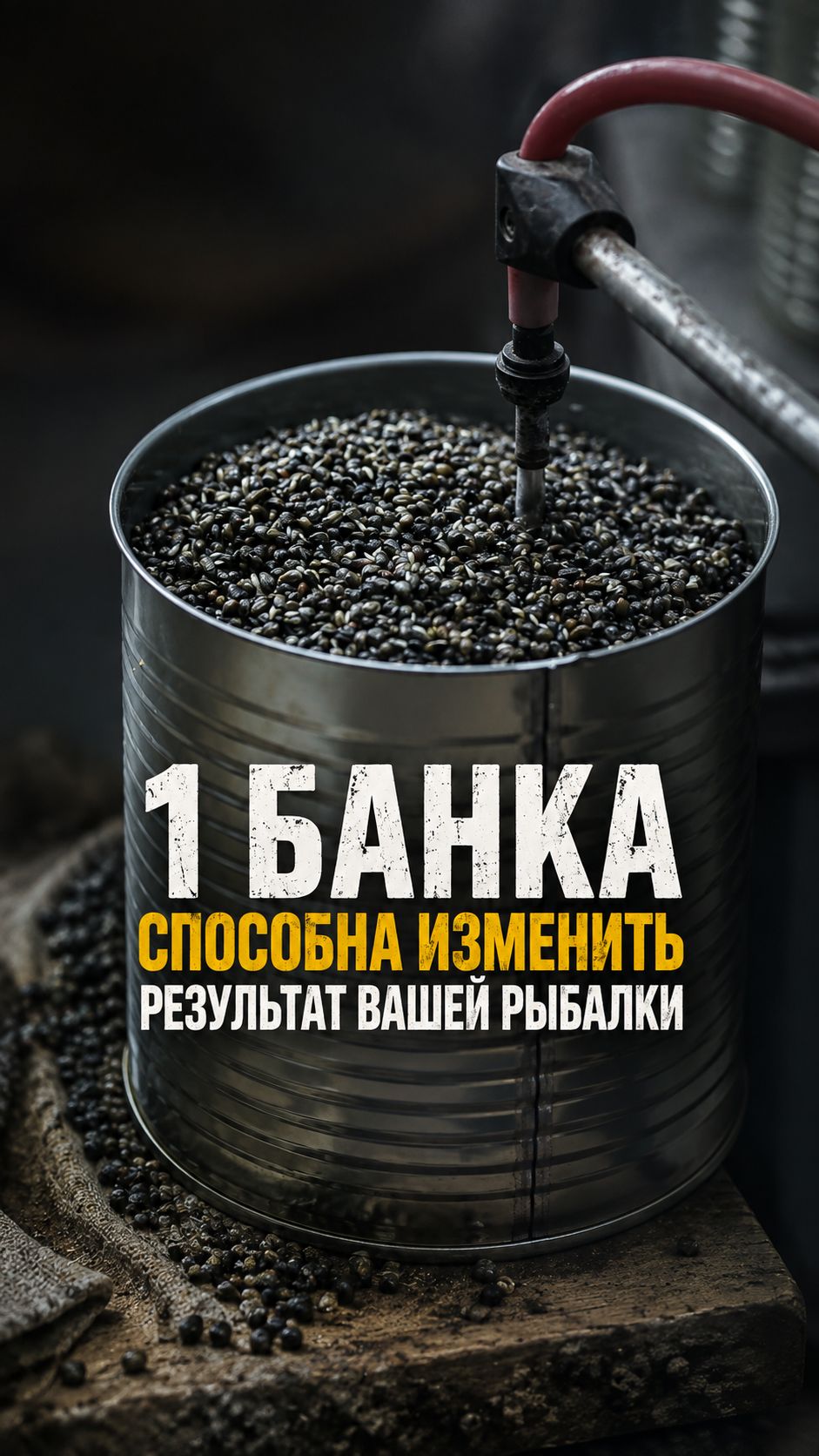 Одна банка, способная изменить результат вашей рыбалки.