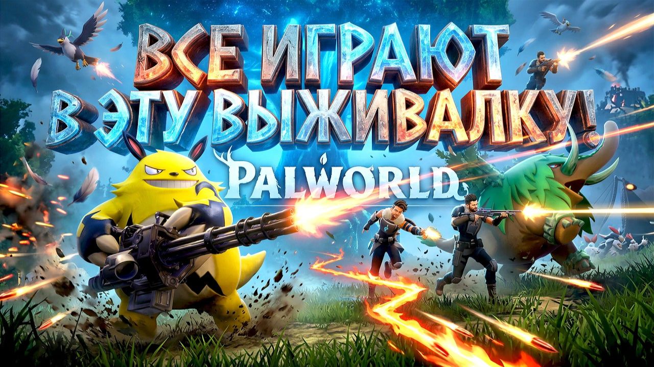 ВСЕ ИГРАЮТ В ЭТУ ВЫЖИВАЛКУ! - ЛУЧШАЯ ИГРА 2026 - Palworld 1.0